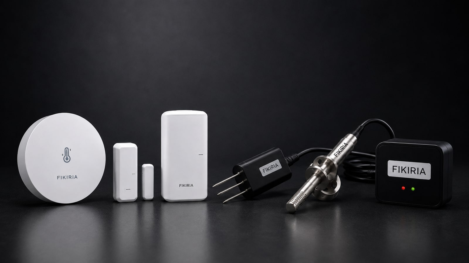 Linha de sensores, sondas e gateway FIKIRIA para monitoramento de ambientes críticos